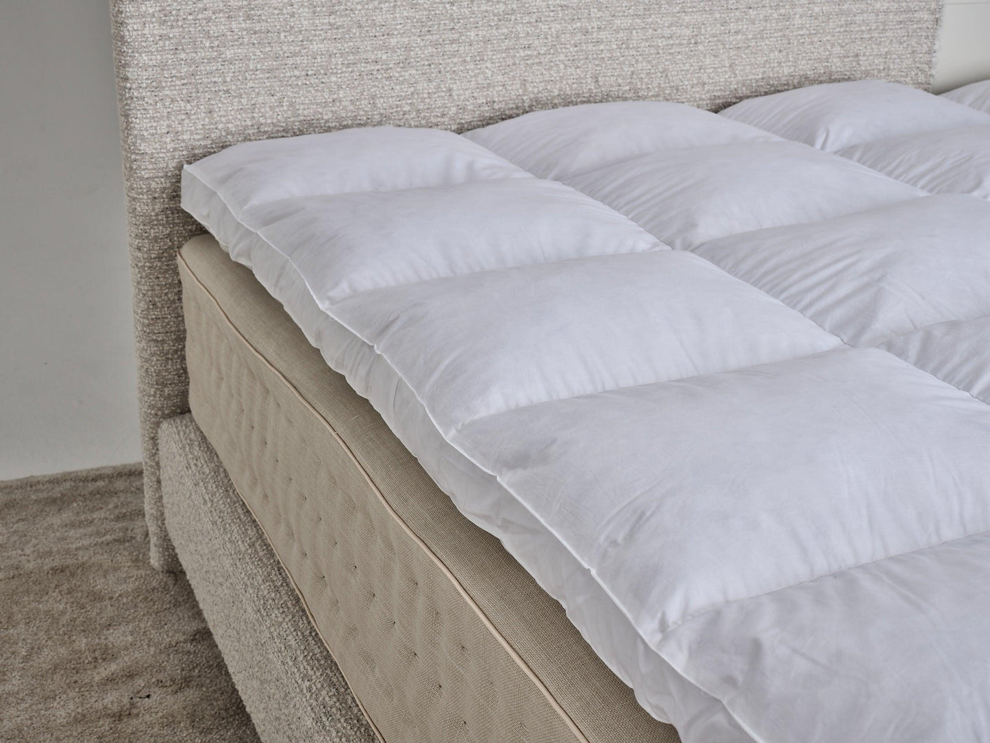 Materasso standard Featherbed 90 piume | 10 piumini 