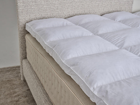 Featherbed Standard 90 feather |10 down Mattress Pad