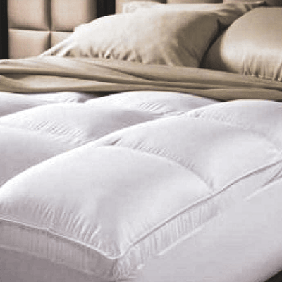 Featherbed Featherbed Standard 90 feather |10 down Mattress Pad – Nattiluxe
