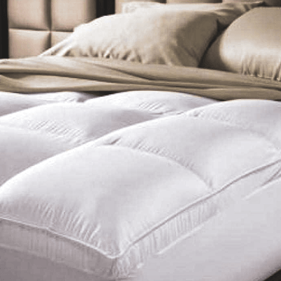 Featherbed Standard 90 feather |10 down Mattress Pad